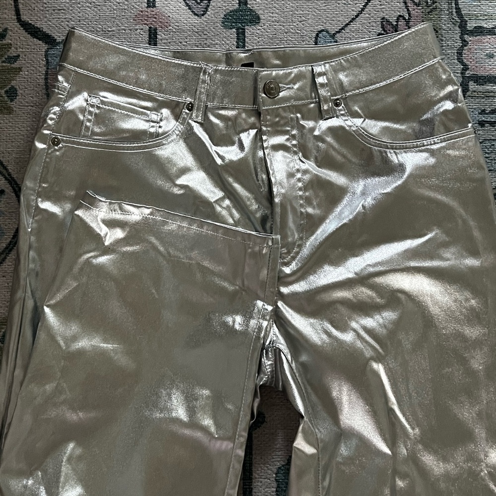 H&M Divided metallic pants